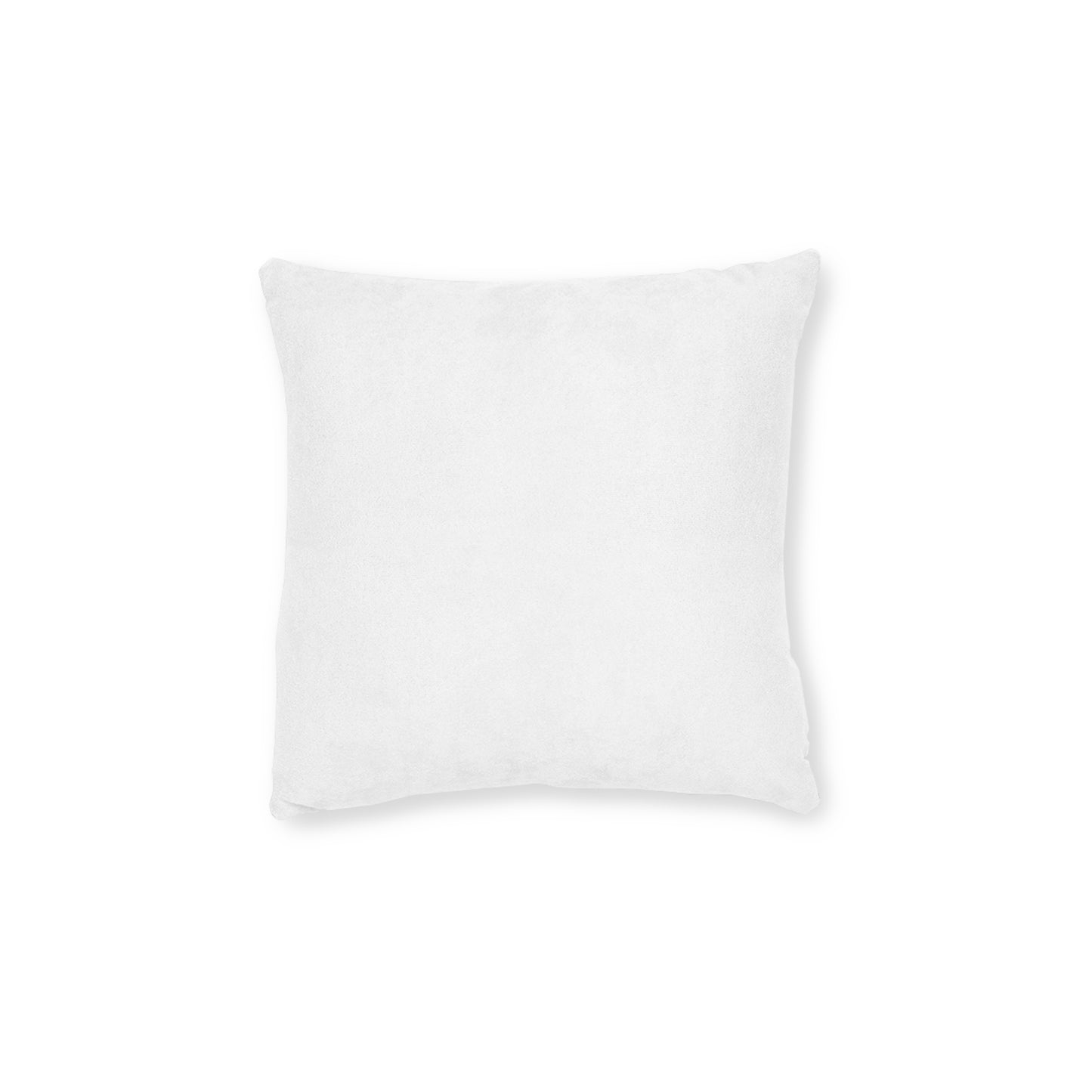 Teddy on Tour Indigo goes camping Square Pillow