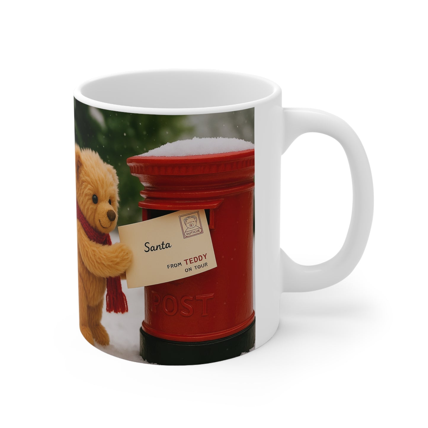 Teddy On Tour Christmas 2025 Ceramic Mug 5