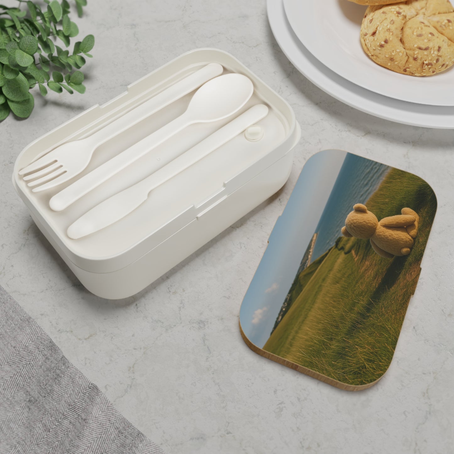 Teddy on Tour Bexhill Galley Hill Bento Lunch Box