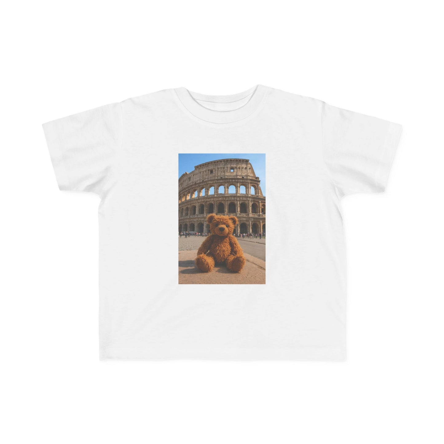 Teddy on Tour Gianni in Italy Toddler's Fine Jersey Tee