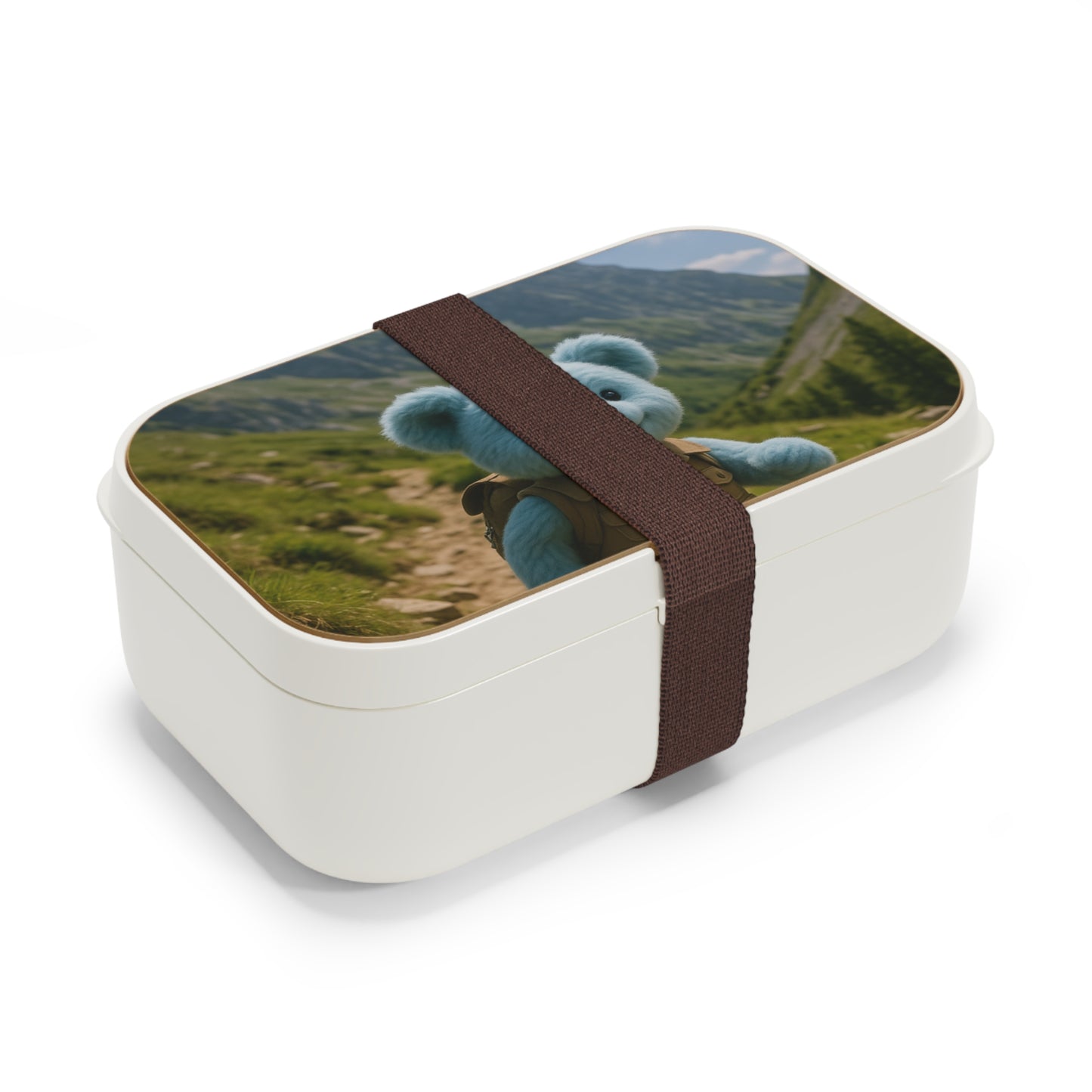 Teddy on Tour Indigo goes camping Bento Lunch Box