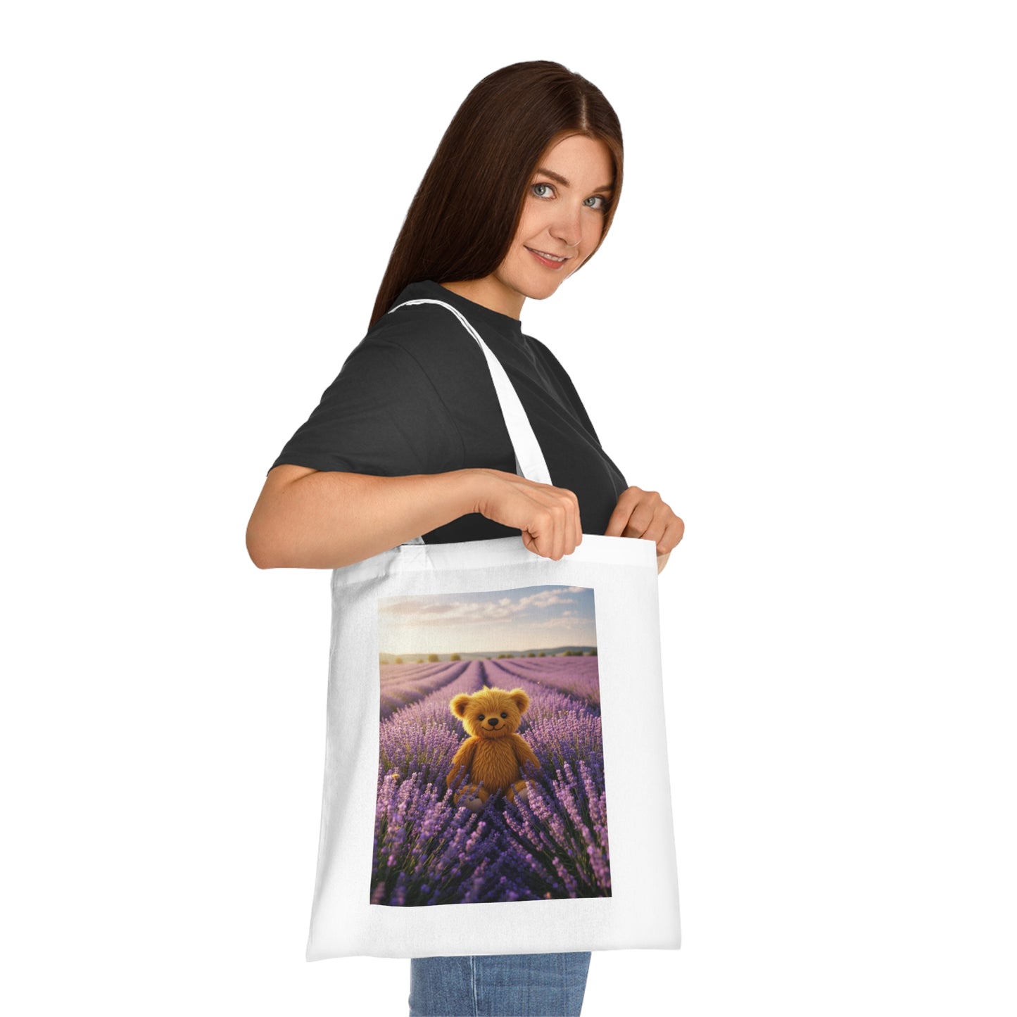 Teddy On Tour Cotton Tote Bag Picks
