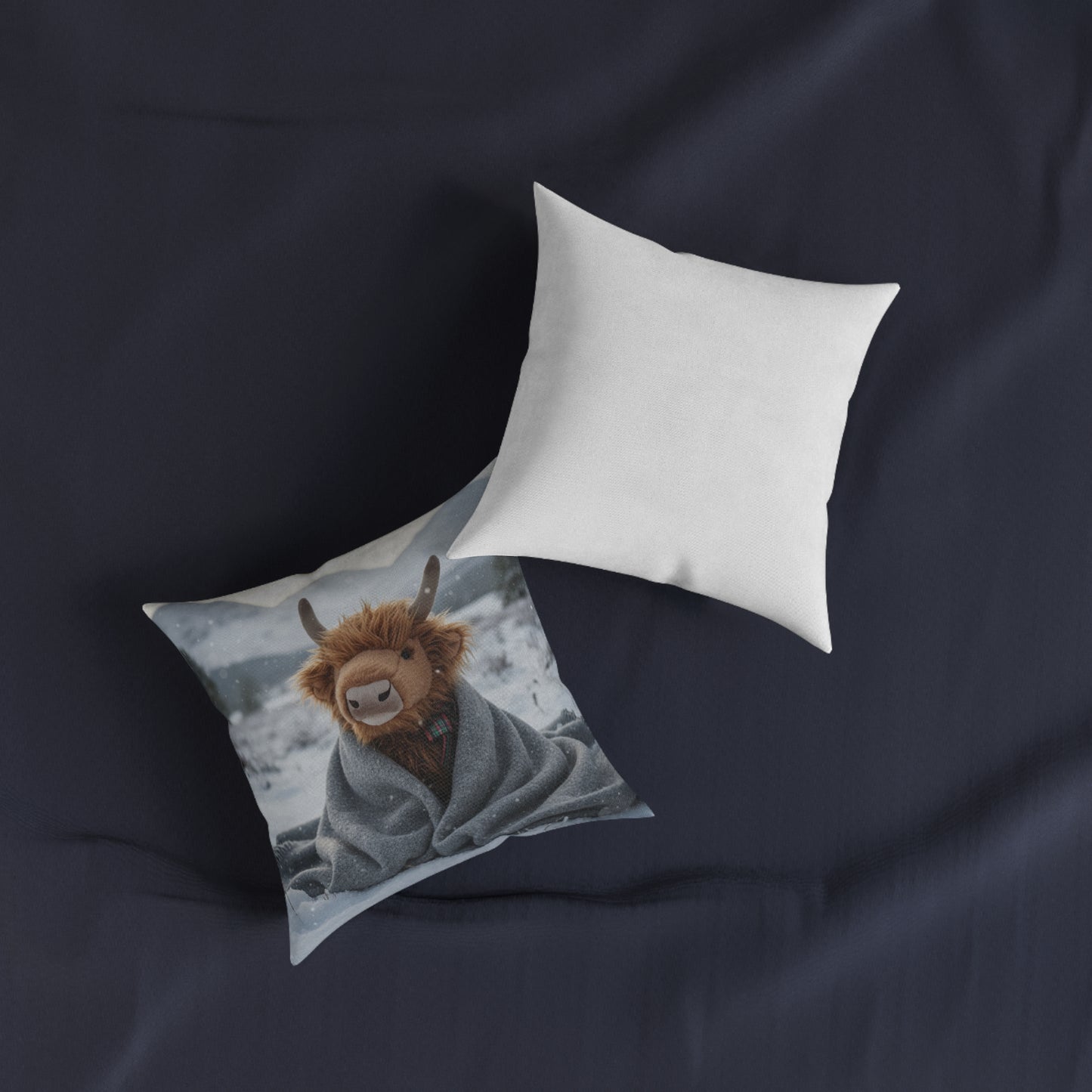 Teddy on Tour Donald Square Pillow