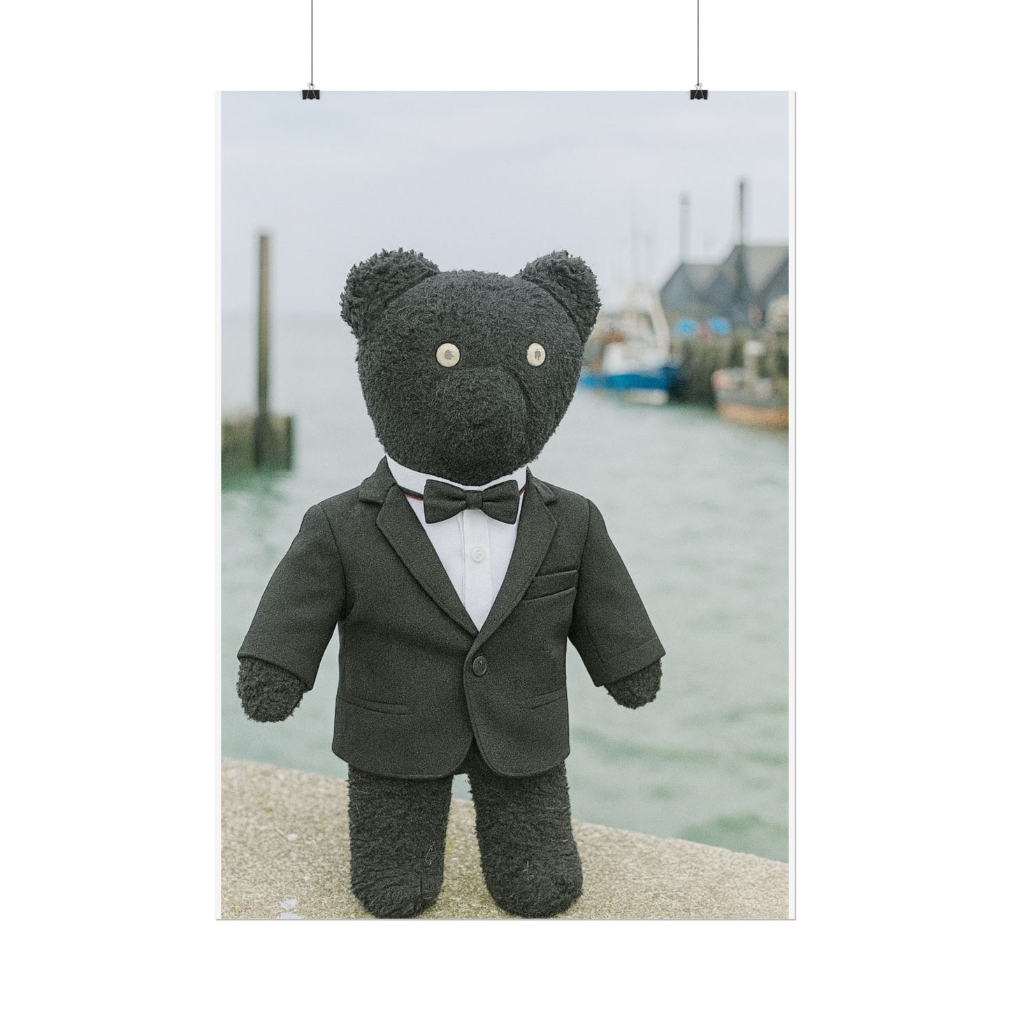 Teddy On Tour Pop Jack in Whitstable Rolled Posters