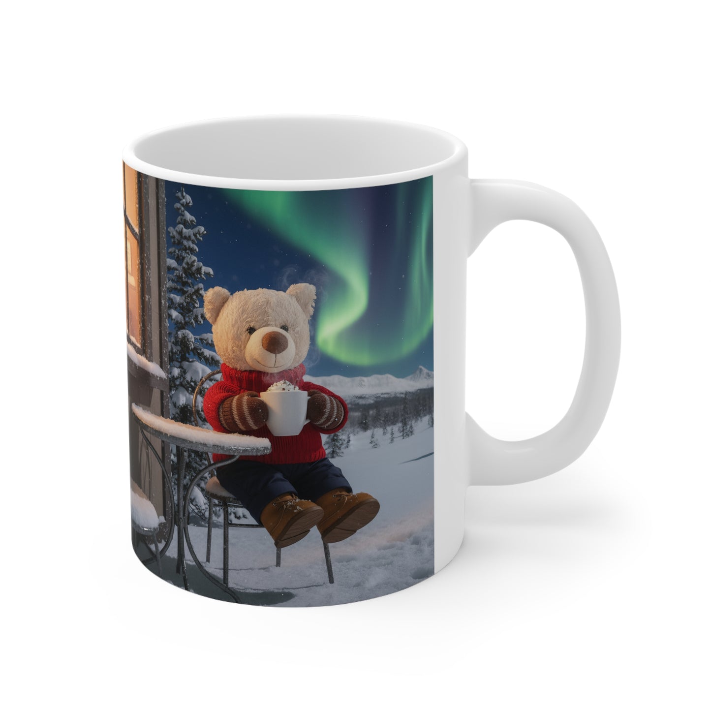 Teddy On Tour Christmas 2025 Ceramic Mug 12