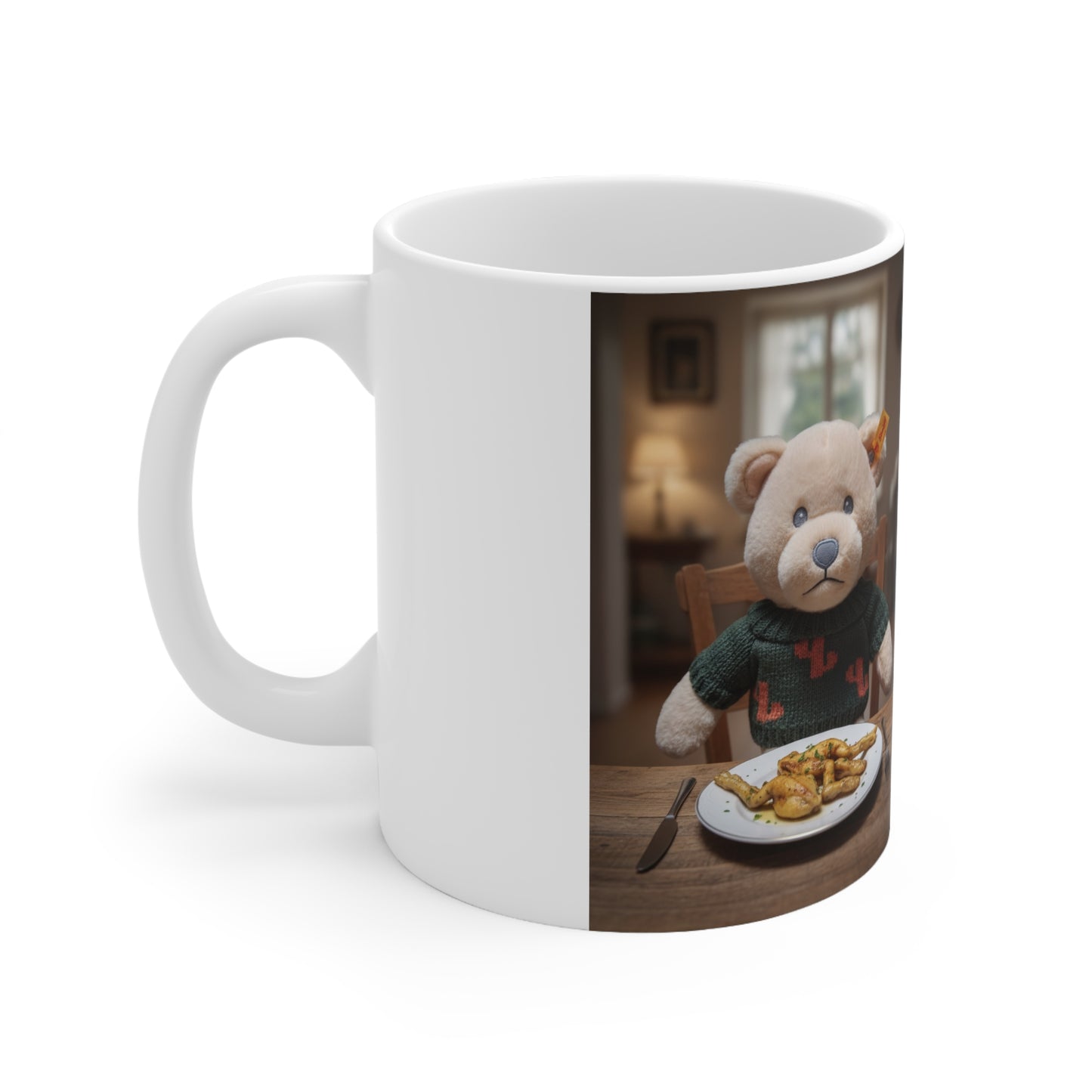 Teddy On Tour – Gilbert in Paris Ceramic Coffee Cup