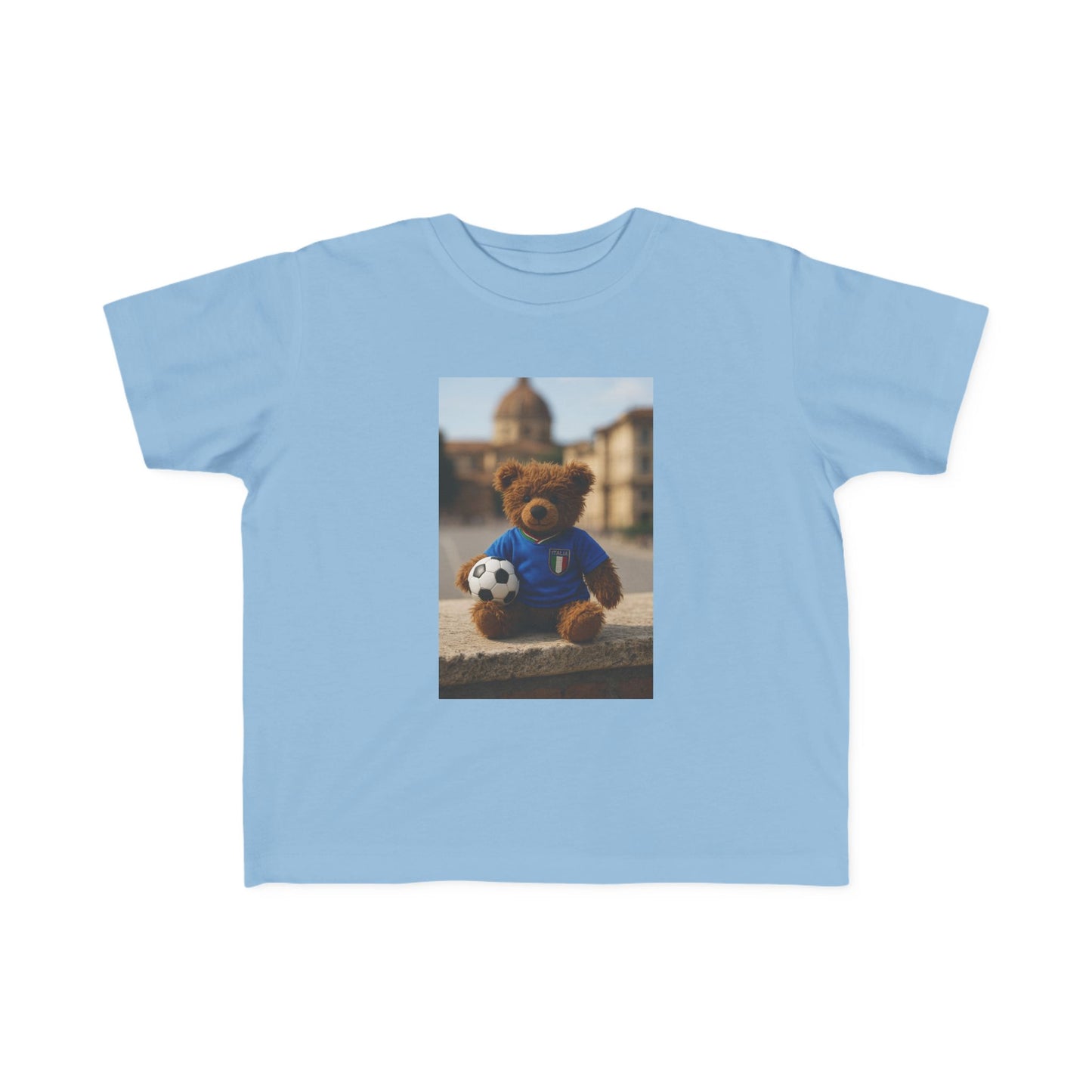 Teddy on Tour Gianni in Italy Toddler's Fine Jersey Tee