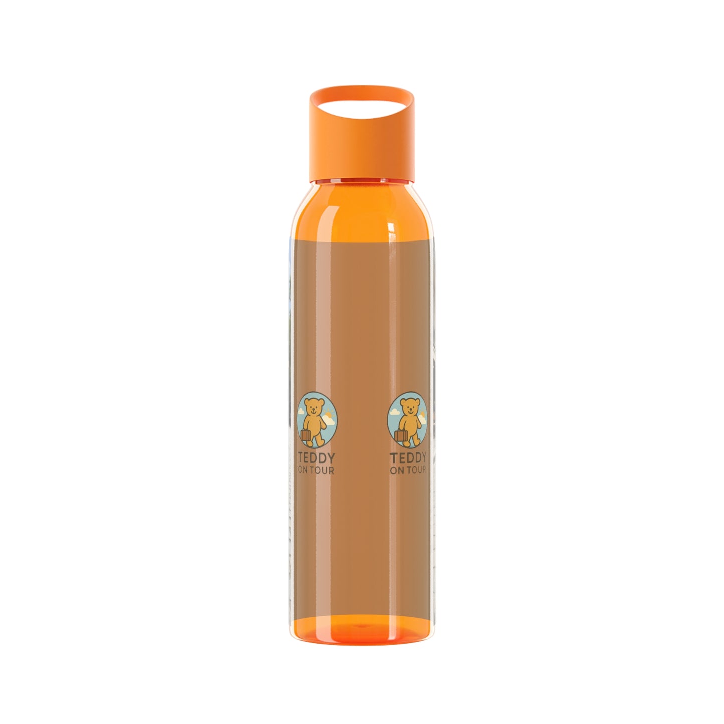 Teddy on Tour Gilbert in Paris Sky Water Bottle