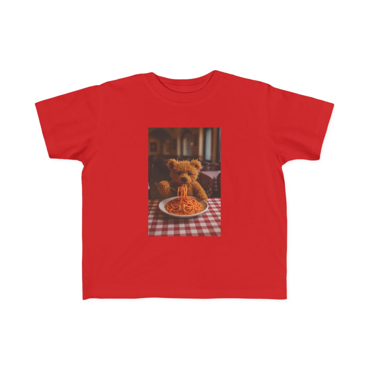 Teddy on Tour Gianni in Italy Toddler's Fine Jersey Tee