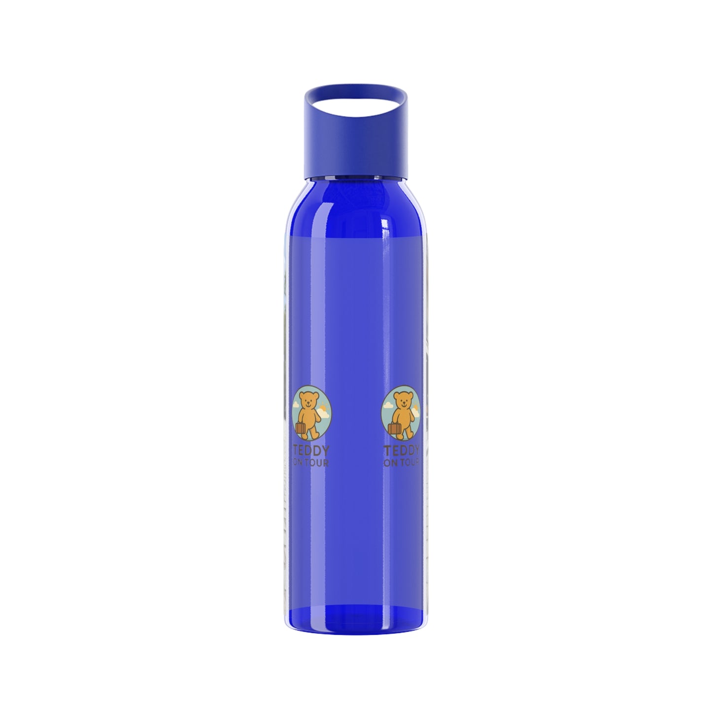 Teddy on Tour Gilbert in Paris Sky Water Bottle