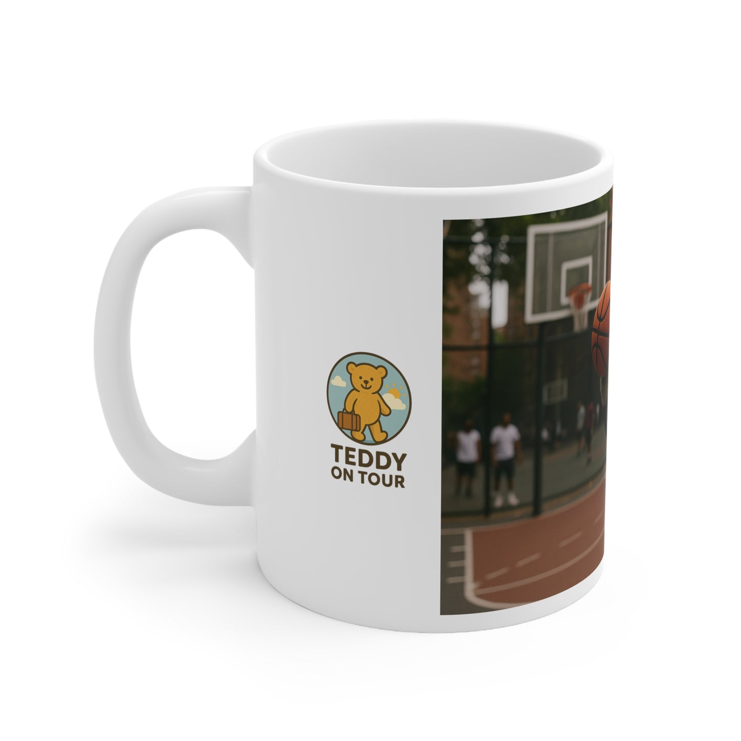 Teddy On Tour – Hudson in New York Ceramic Coffee Cup