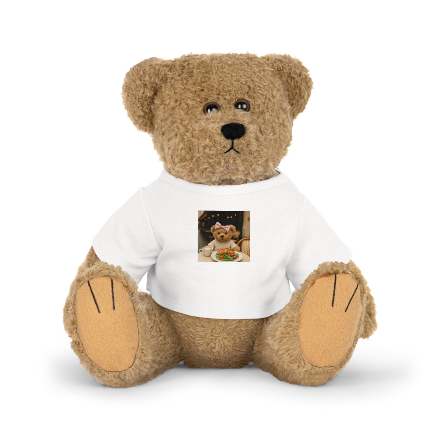 Teddy On Tour – Luna in Paris Plush Toy with T-Shirt