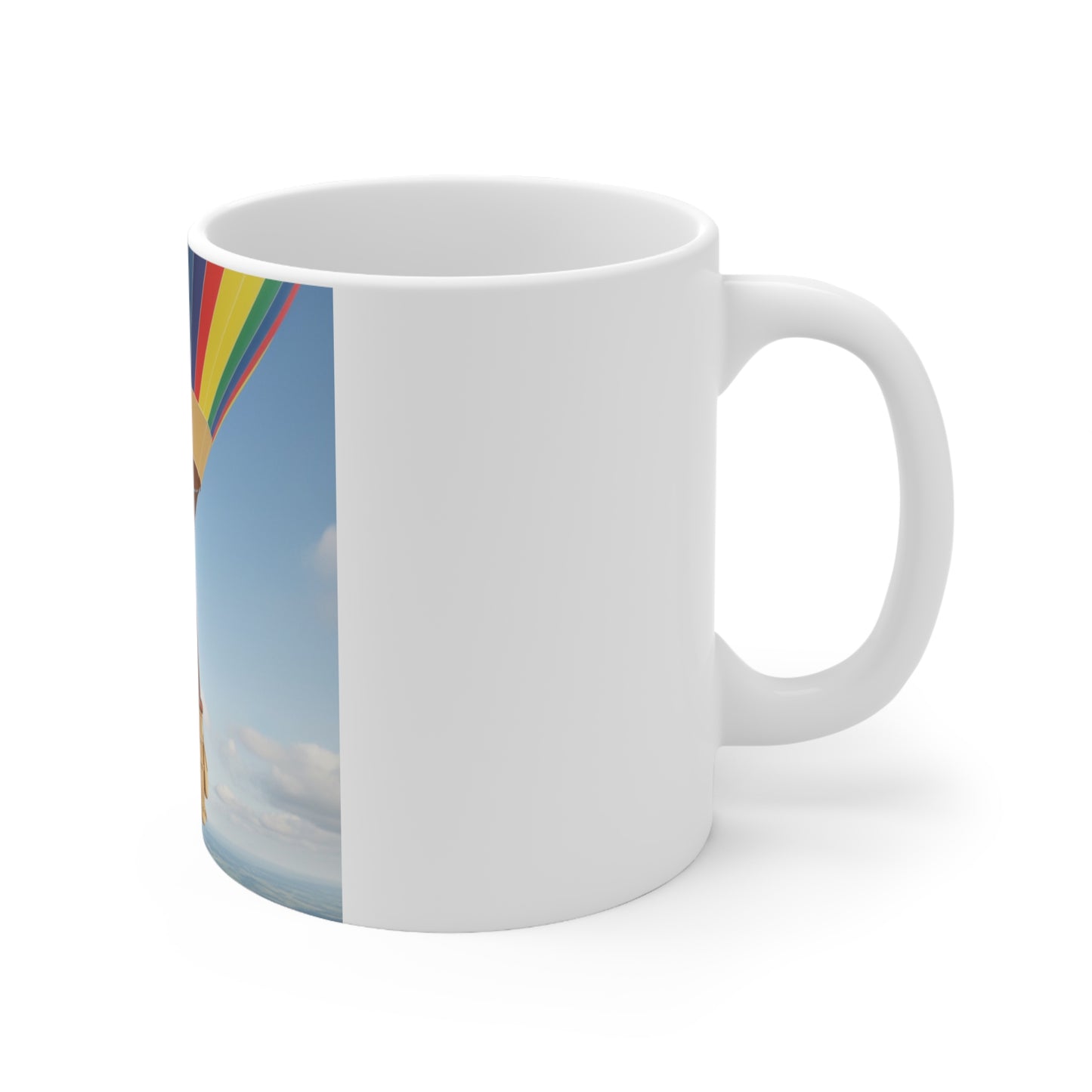Teddy On Tour – Daisy in Albuquerque Ceramic Coffee Cup