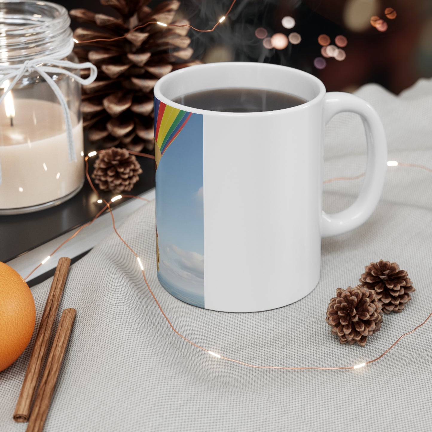 Teddy On Tour – Daisy in Albuquerque Ceramic Coffee Cup