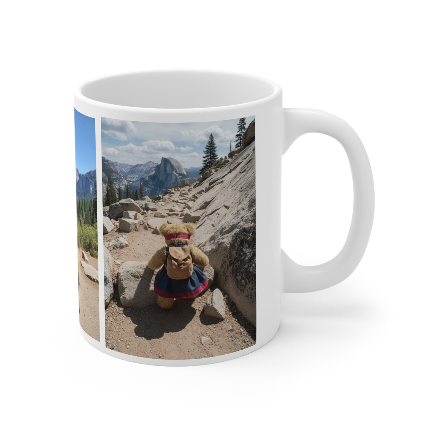 Teddy On Tour – Daisy in Yosemite Ceramic Coffee Cup