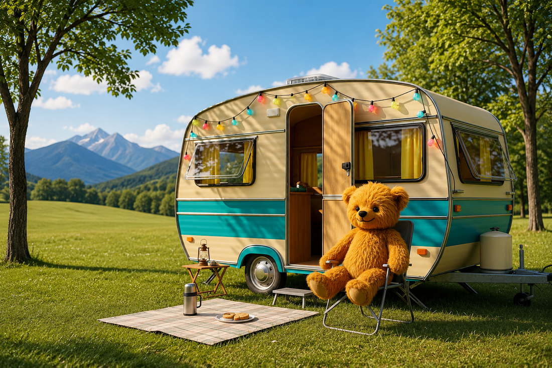 Teddy Goes Caravanning