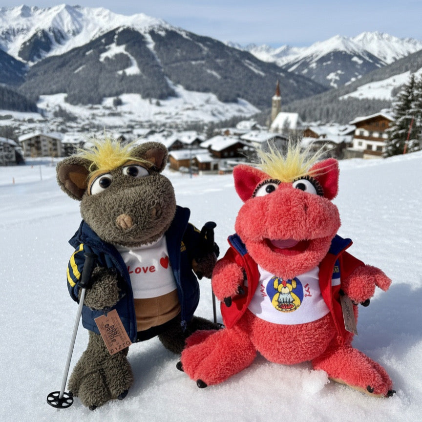 Octey and Elsie in Seefeld-in-Tirol Austria