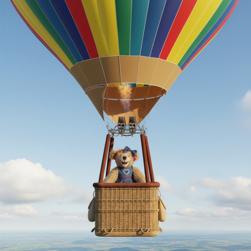 Daisy goes to Albuquerque International Balloon Fiesta