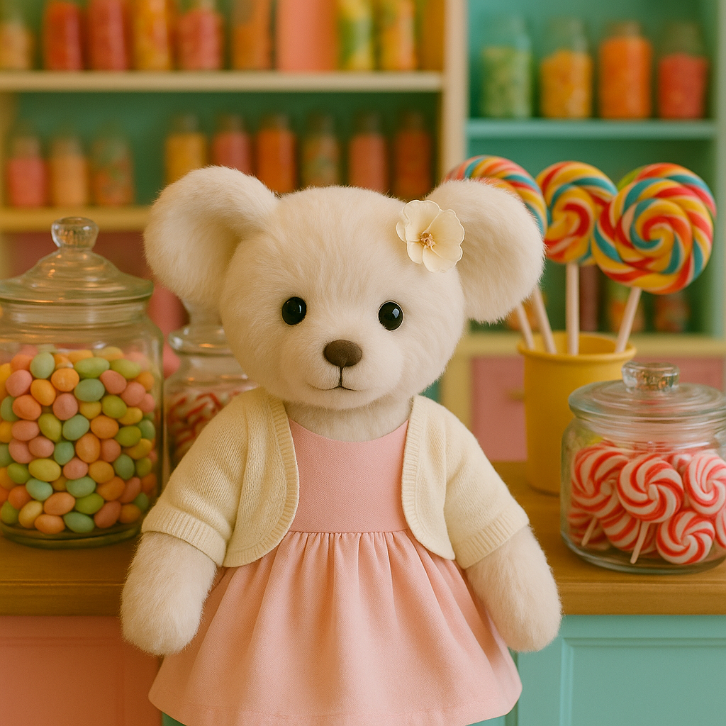 Bella in the Sweet Shop