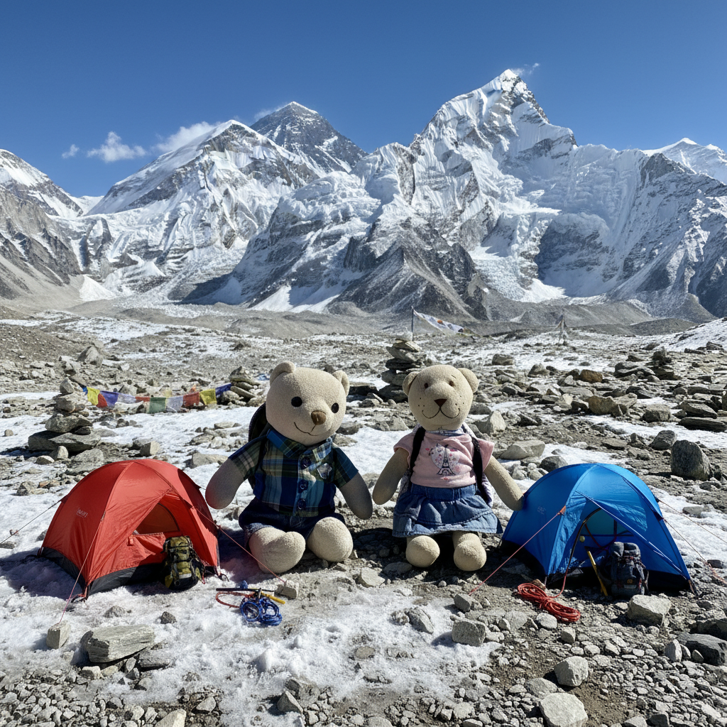 TB and Pippa Climb Everest