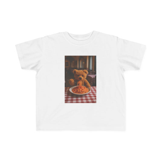 Teddy on Tour Gianni in Italy Toddler's Fine Jersey Tee
