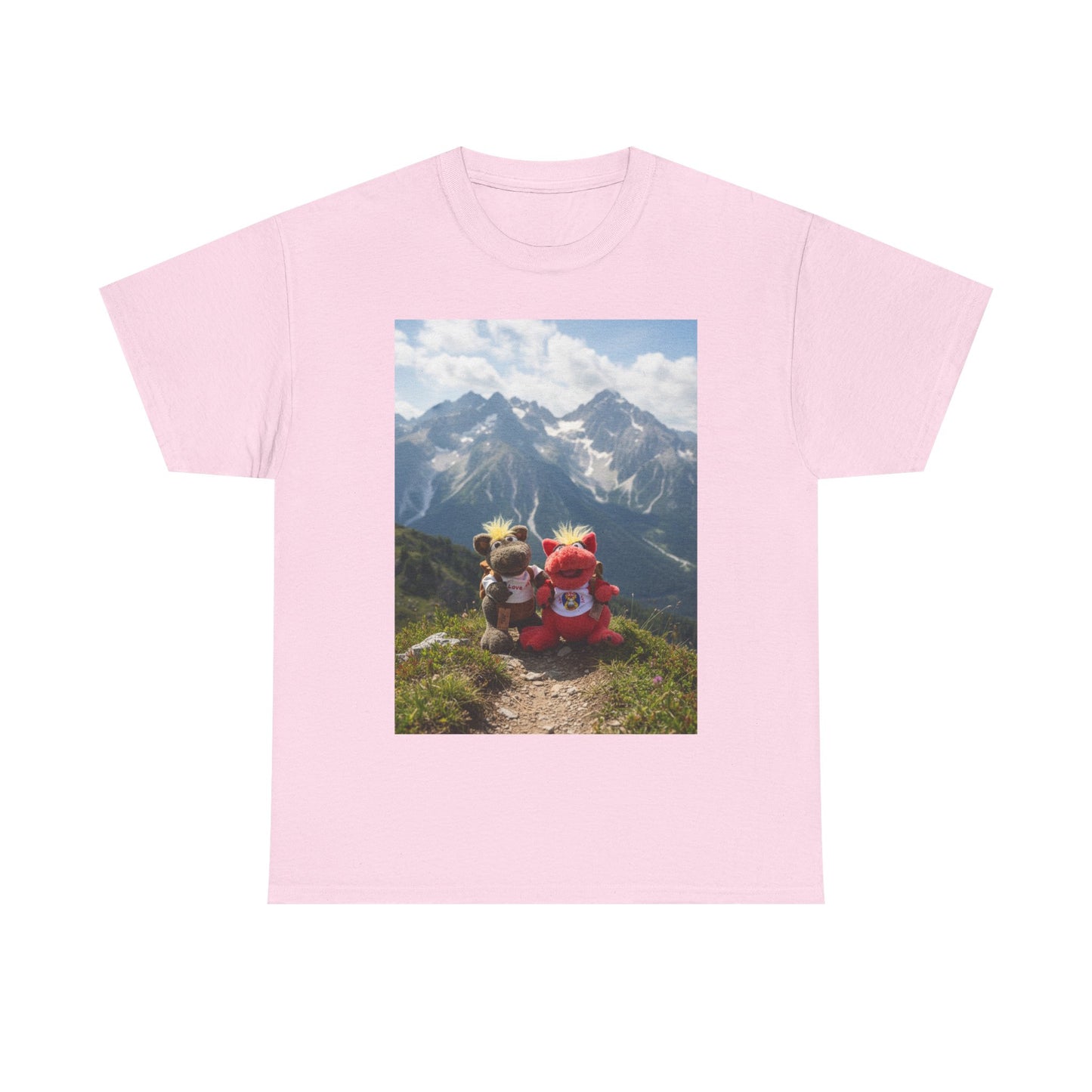 Teddy On Tour – Octey and Elsie 2 in Seefeld-in-Tirol Austria  Unisex Adult Heavy Cotton Tee
