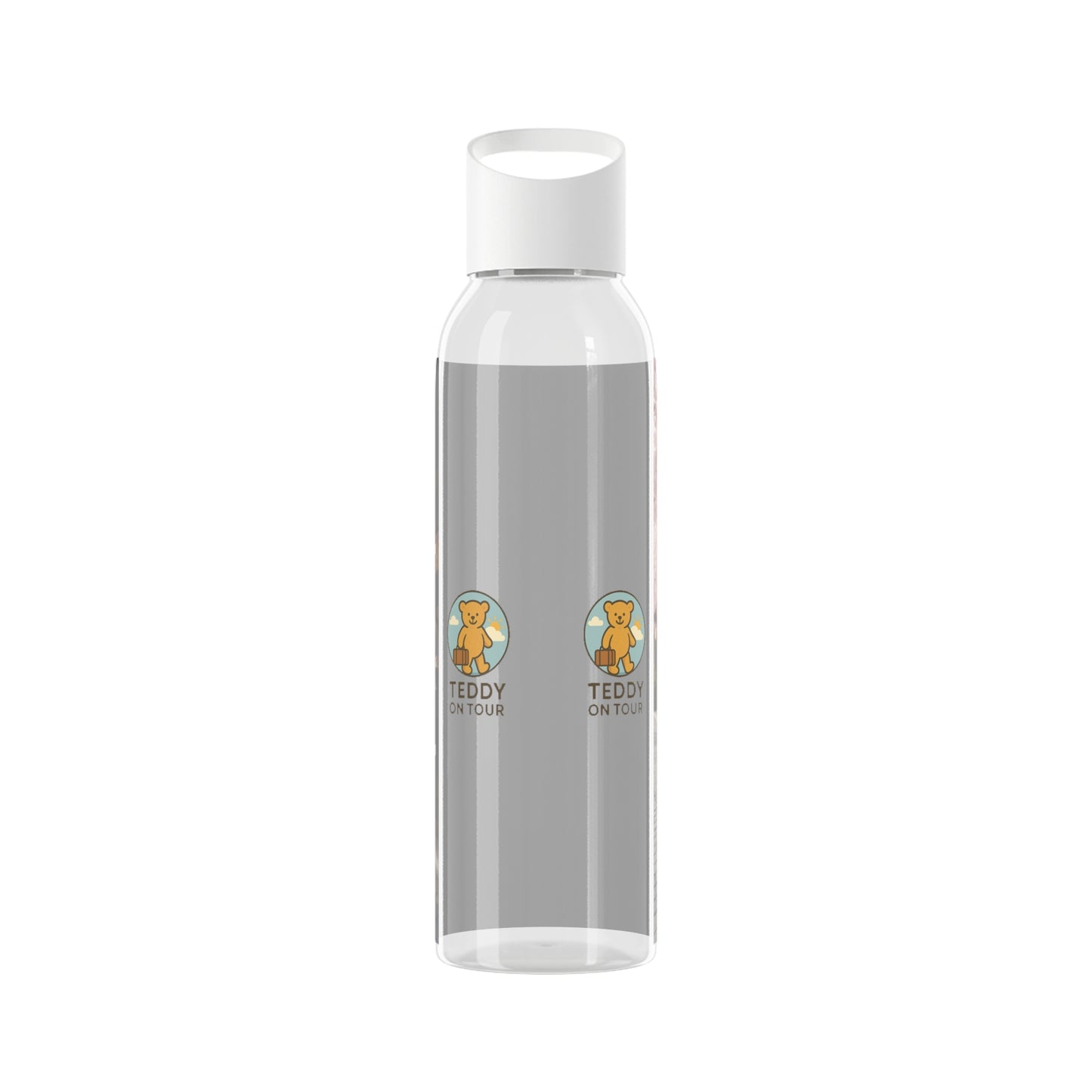 Teddy on Tour Adventurer in Japan Sky Water Bottle