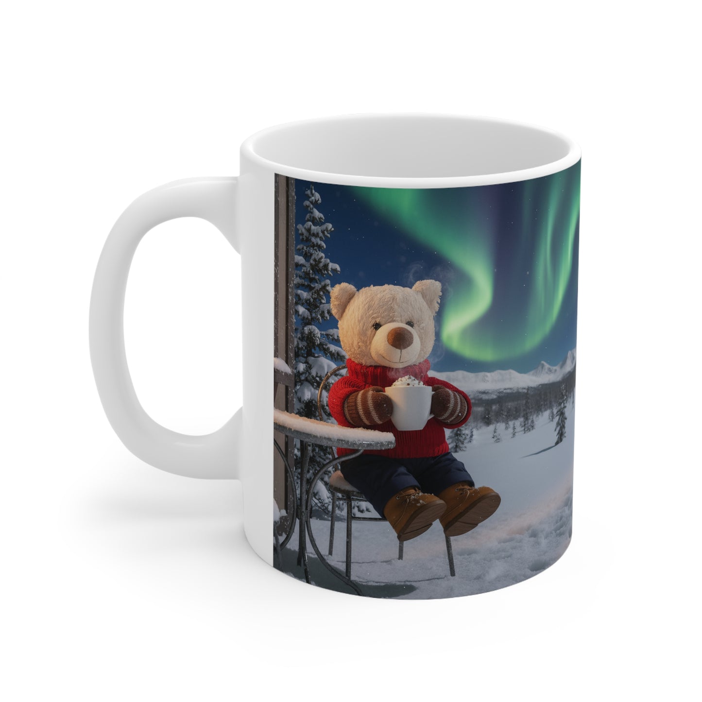 Teddy On Tour Christmas 2025 Ceramic Mug 12