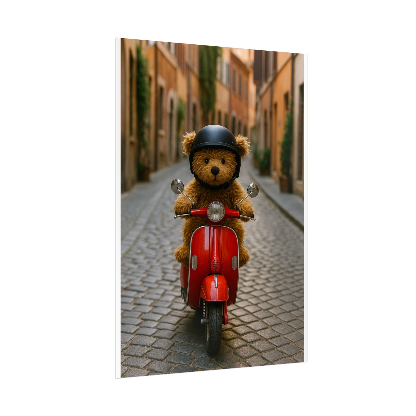 Teddy on Tour Gianni in Italy Rolled Posters