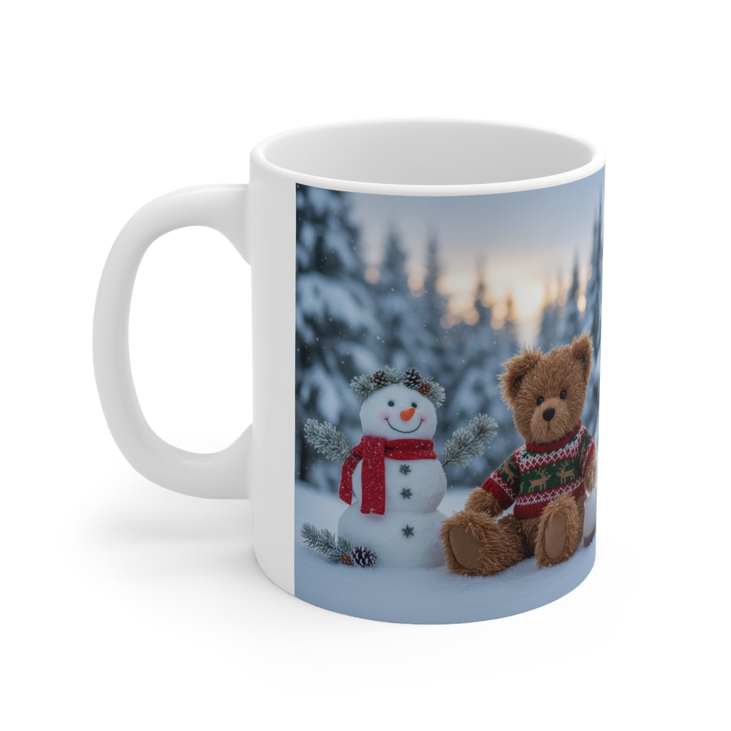 Teddy On Tour Christmas 2025 Ceramic Mug 4