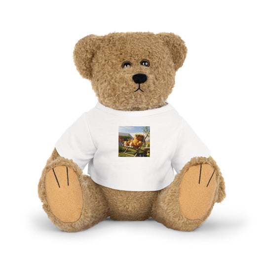 Teddy On Tour Plush Toy with T-Shirt
