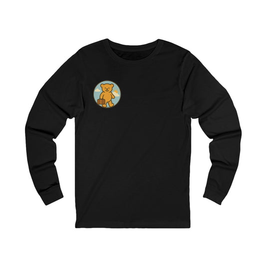 Teddy on Tour Logo Collection Unisex Jersey Long Sleeve Tee