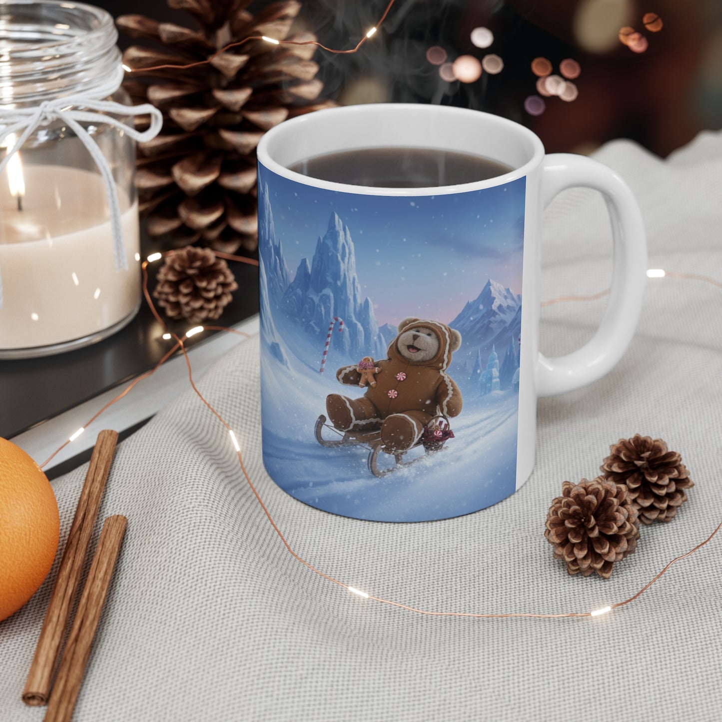 Teddy On Tour Christmas 2025 Ceramic Mug 8