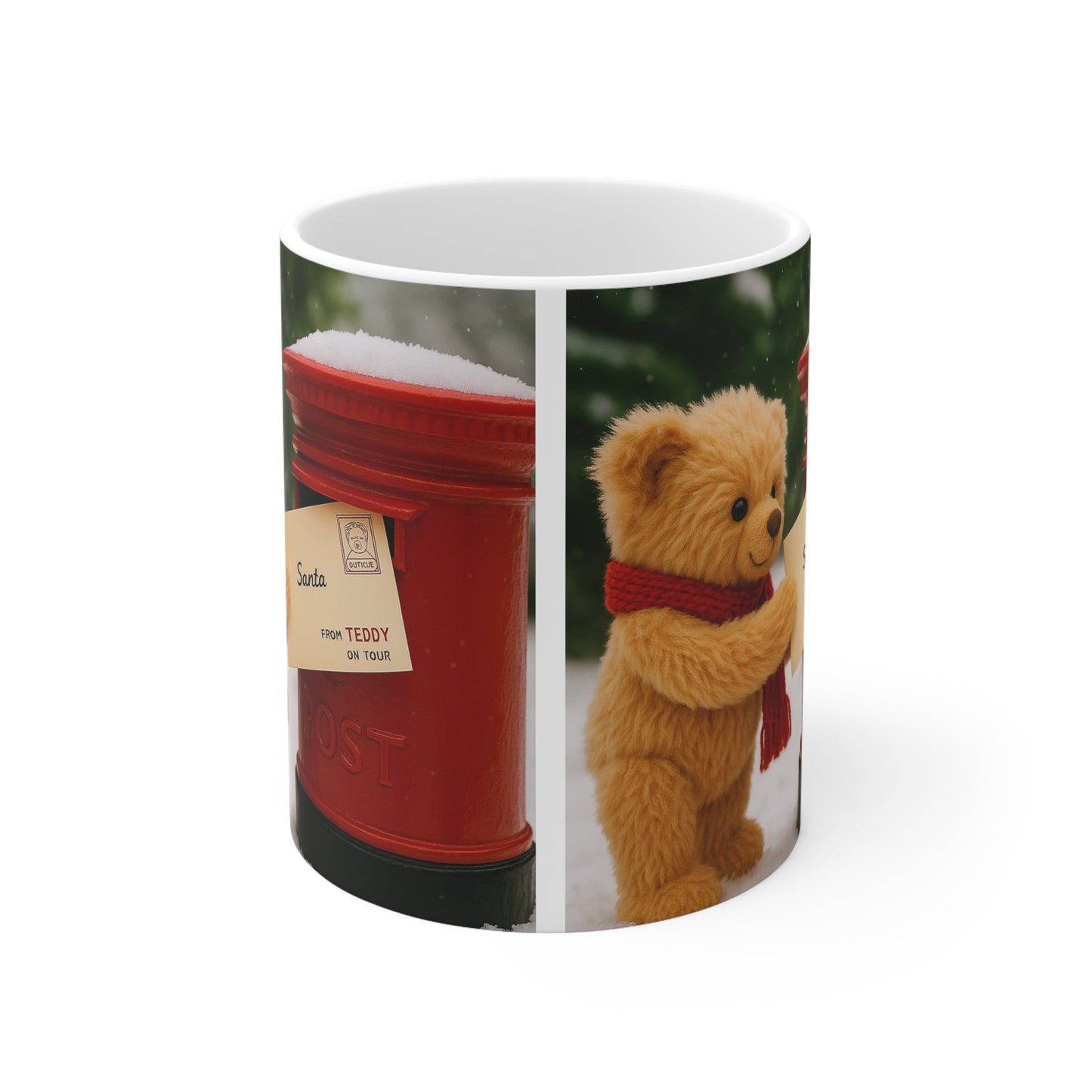 Teddy On Tour Christmas 2025 Ceramic Mug 5