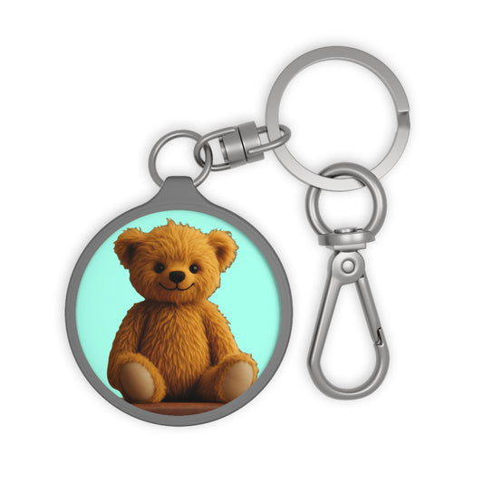Teddy On Tour Stationery Keyring Tag Picks