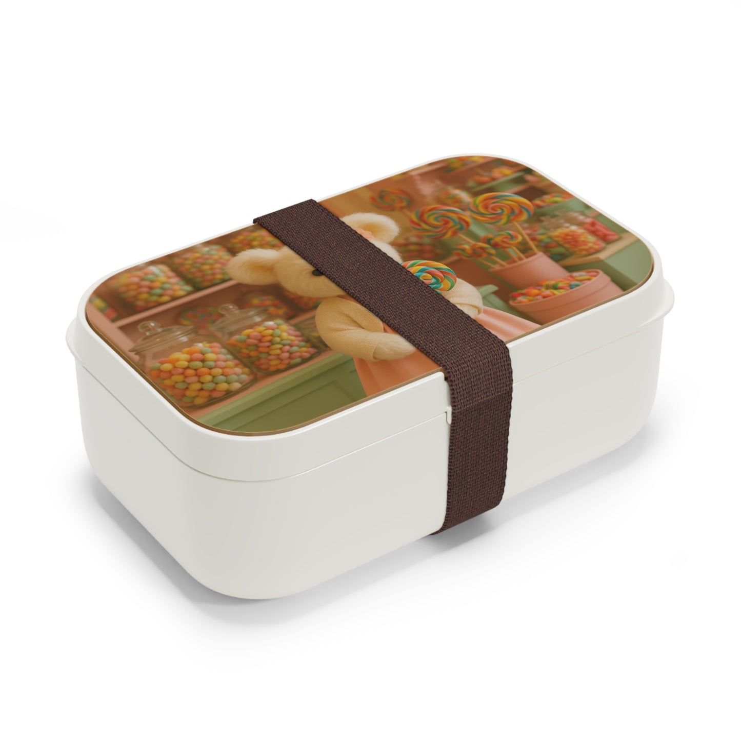 Teddy on Tour Bella in the sweet shop Bento Lunch Box