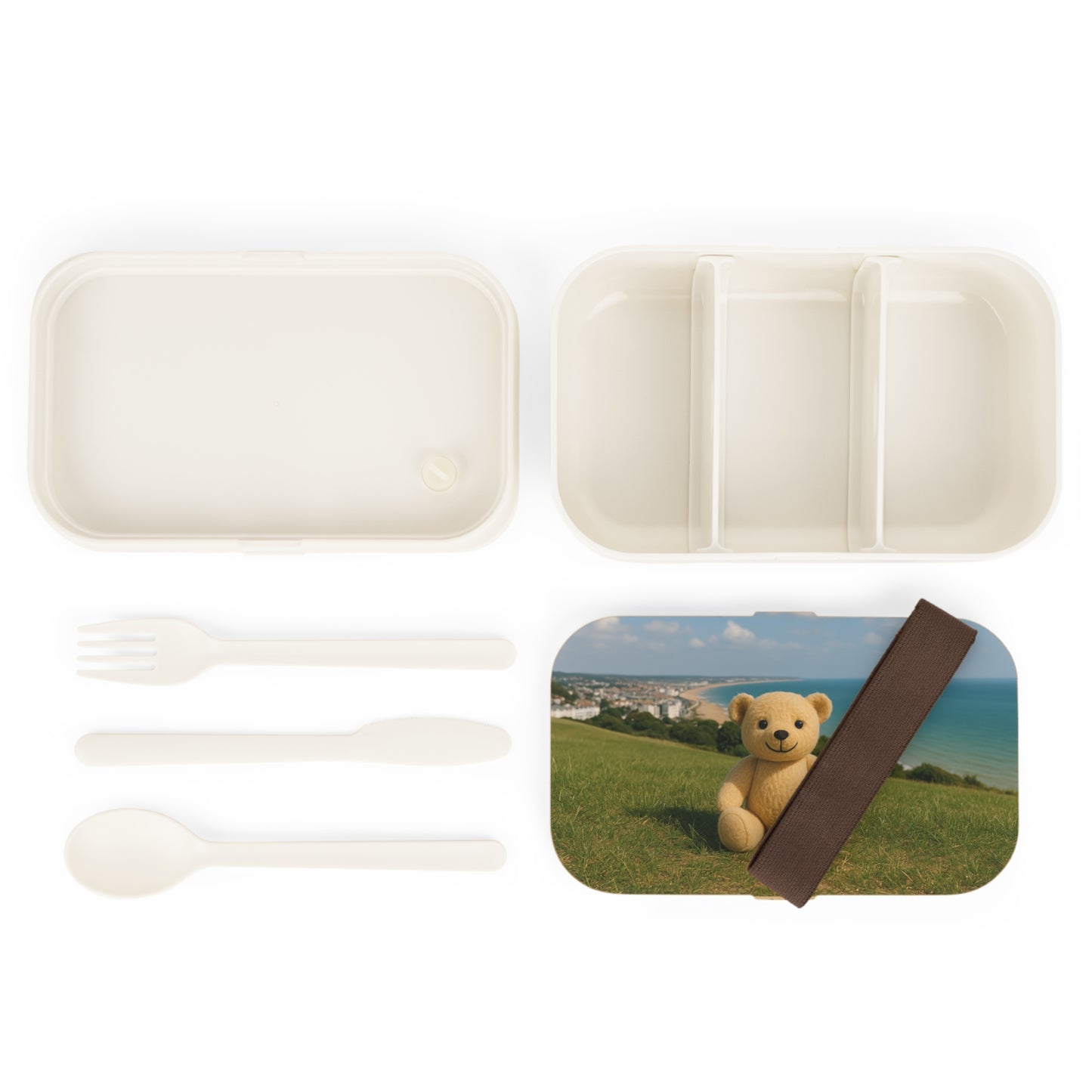 Teddy on Tour Bexhill Galley Hill Bento Lunch Box