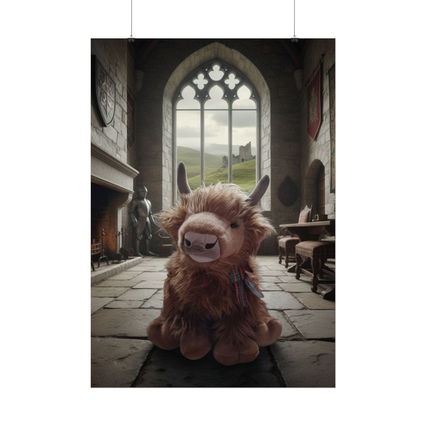 Teddy On Tour Donald Rolled Posters