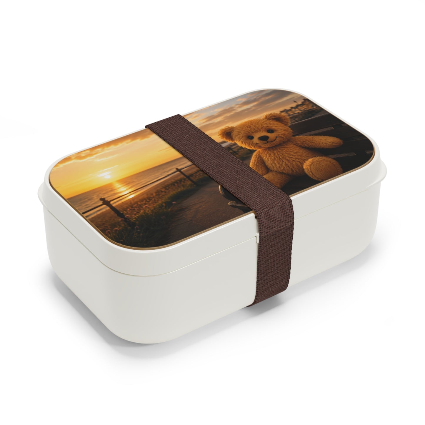 Teddy on Tour Teddy sunset Bento lunchbox ( find a matching water bottle )