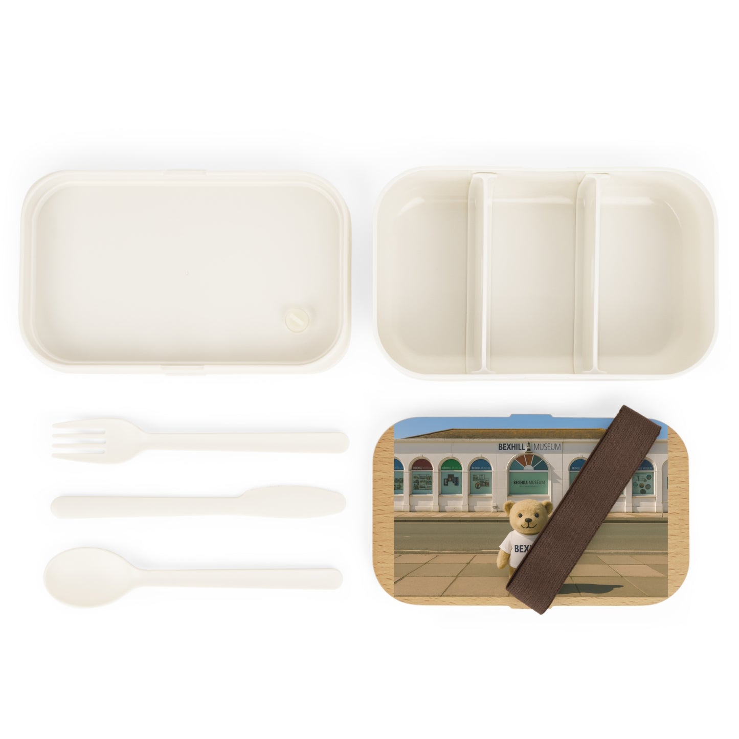 Teddy on Tour Bexhill Museum Bento Lunch Box