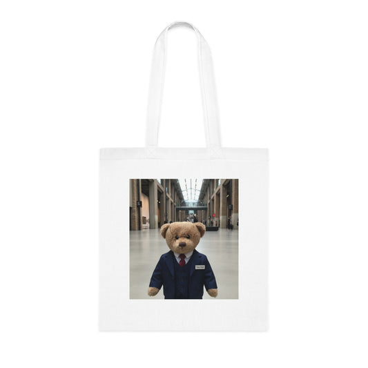 Teddy On Tour – Offis at the Tate Modern Cotton Tote Bag