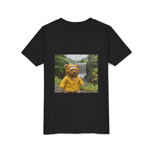 Teddy On Tour – Bartholomew in Elan Valley Youth Short Sleeve Tee