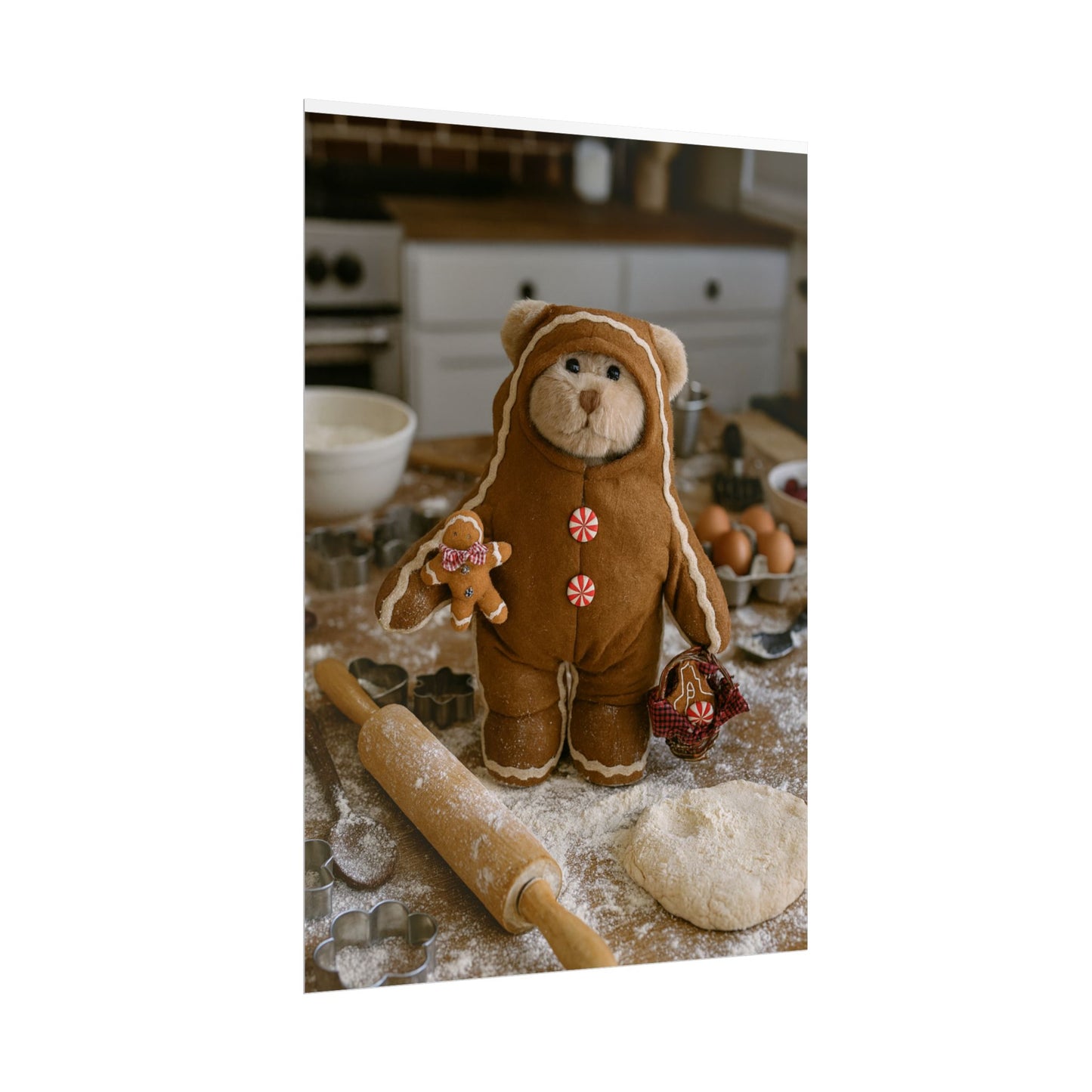Teddy on Tour Ginger Decor Rolled Posters