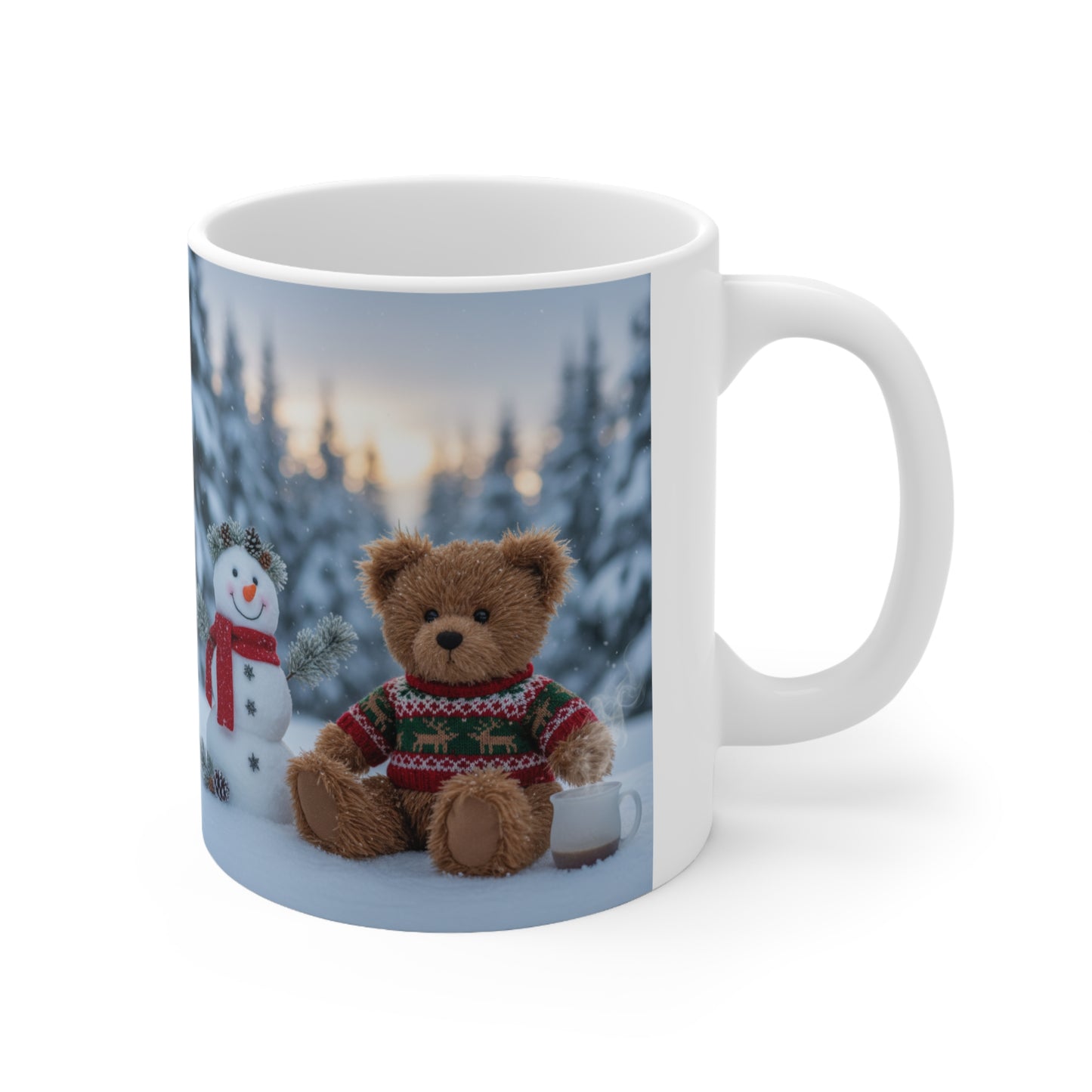 Teddy On Tour Christmas 2025 Ceramic Mug 4