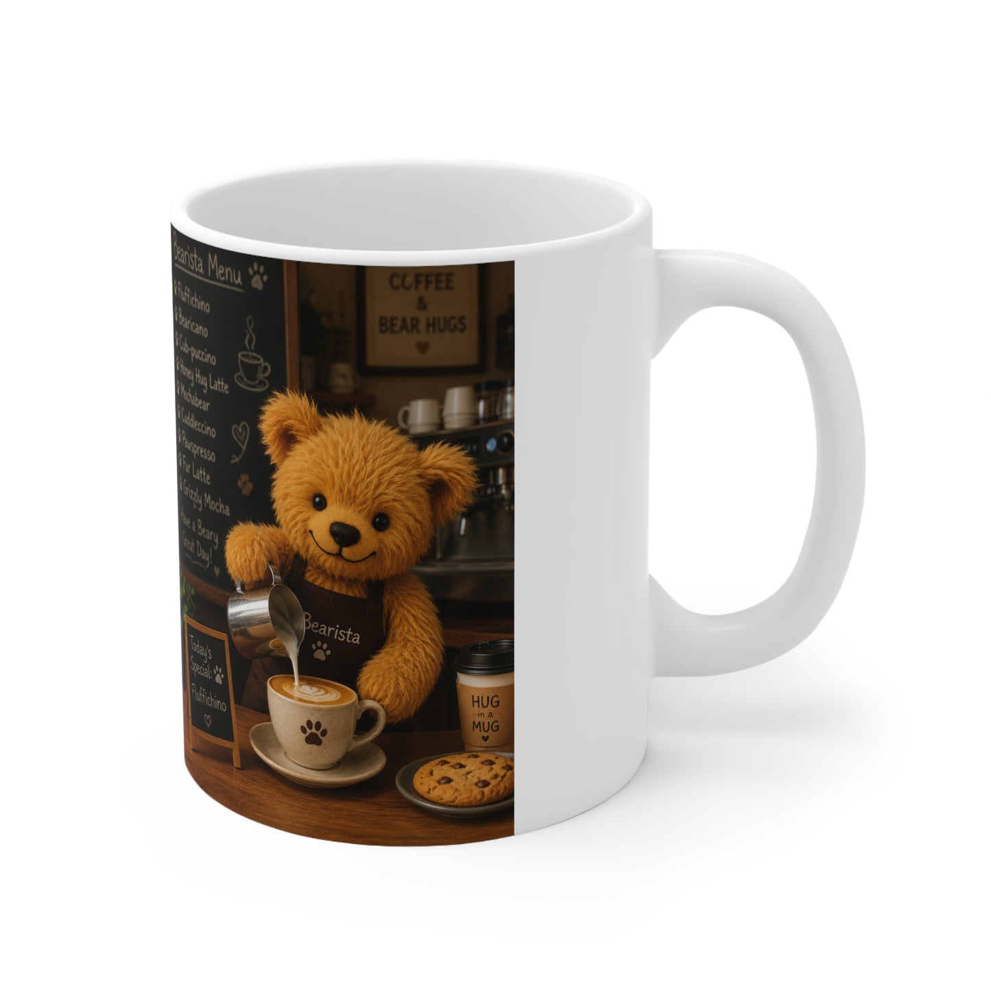 Teddy On Tour Teddy Bearista Ceramic Mug