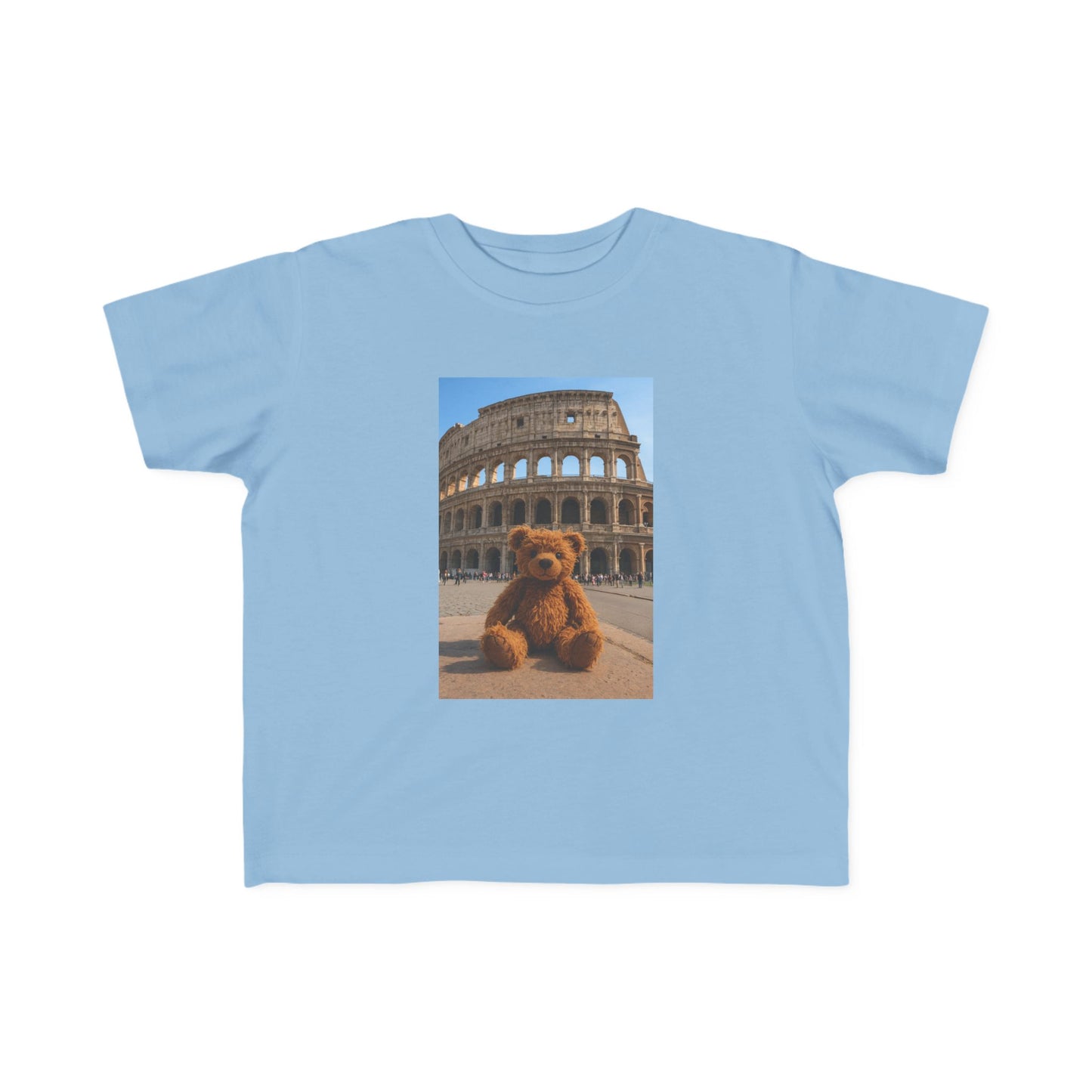 Teddy on Tour Gianni in Italy Toddler's Fine Jersey Tee