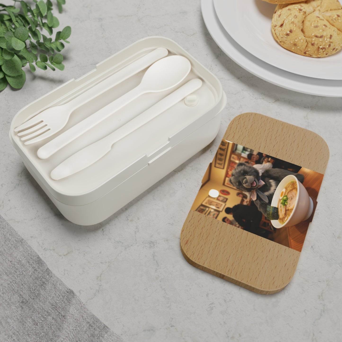 Teddy on Tour Adventurer in Japan Bento Lunch Box