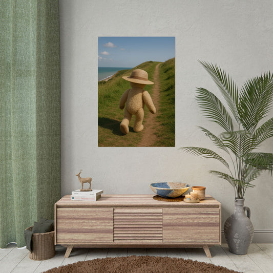 Teddy on Tour Bexhill Galley Hill Rolled Posters