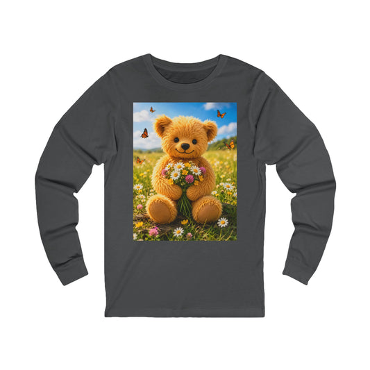 Teddy on Tour Clothing Unisex Jersey Long Sleeve Tee