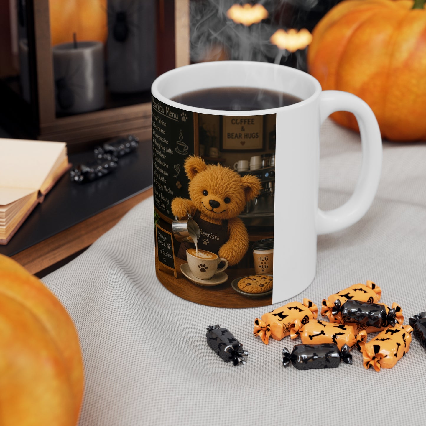 Teddy On Tour Teddy Bearista Ceramic Mug